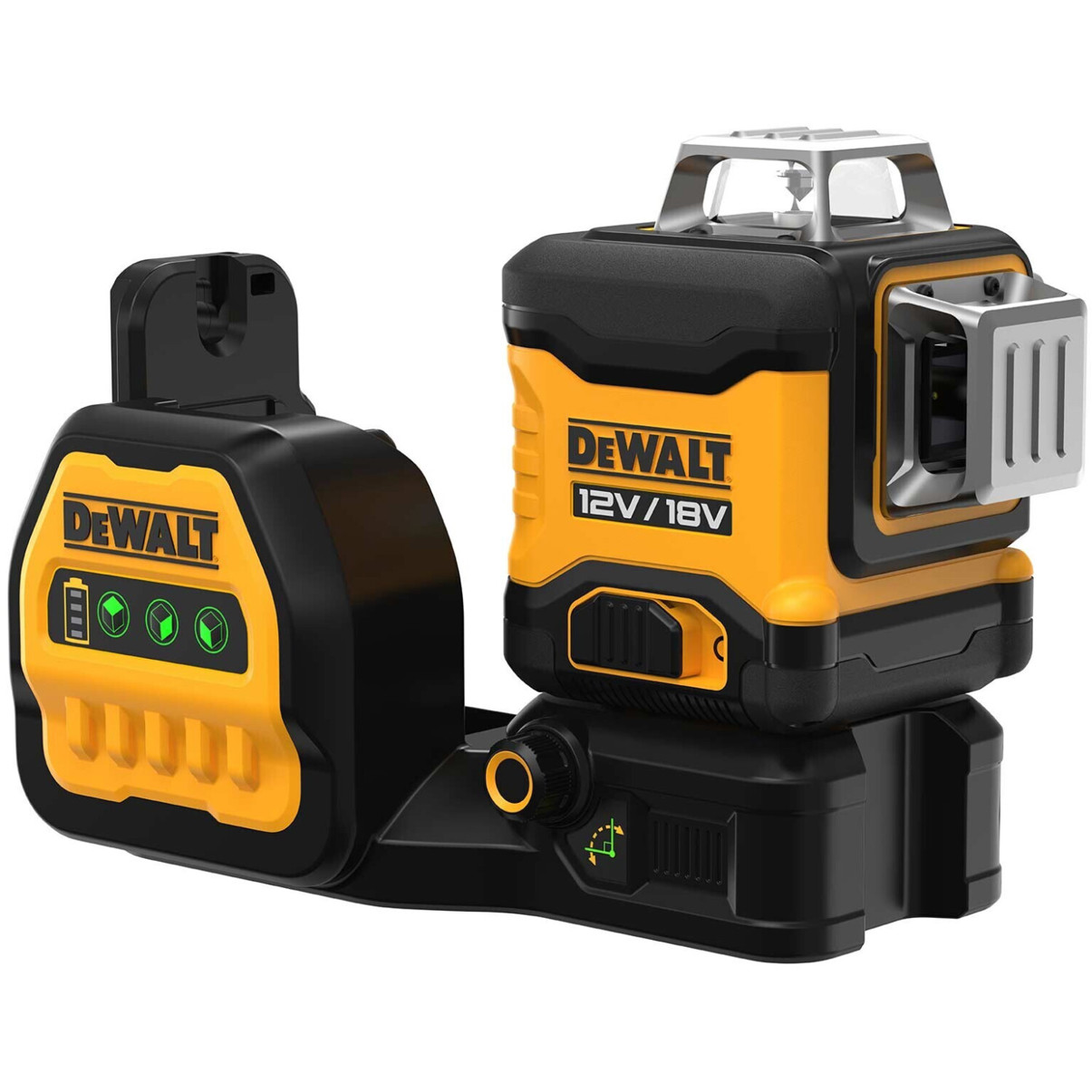 DeWalt DCE089NG18 Baulaser - Präzisionslaser mit mehrfarbigen Laserlinien DeWalt DCE089NG18 Baulaser - Präzisionslaser mit mehrfarbigen Laserlinien