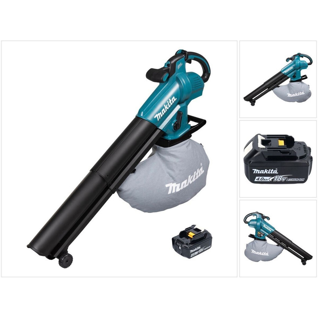 Makita DUB 187 M 18V Laubsauger mit 1x 4,0 Ah Akku (ohne Ladegerät) Makita DUB 187 M 18V Laubsauger mit 1x 4,0 Ah Akku (ohne Ladegerät)