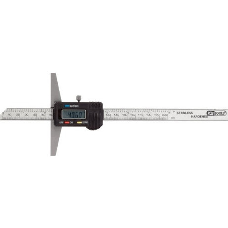 KS Tools Digitaler Tiefenmessschieber 0 - 500 mm (300.0549) | Hochpräzise Messwerkzeuge KS Tools Digitaler Tiefenmessschieber 0 - 500 mm (300.0549) | Hochpräzise Messwerkzeuge
