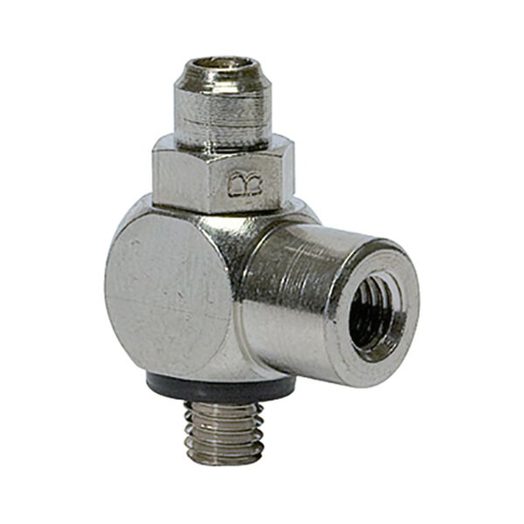 Durchflussregelventil - Drosselventil mit beidseitiger Drosselung (B) - G 1/2 IG / G 1/2