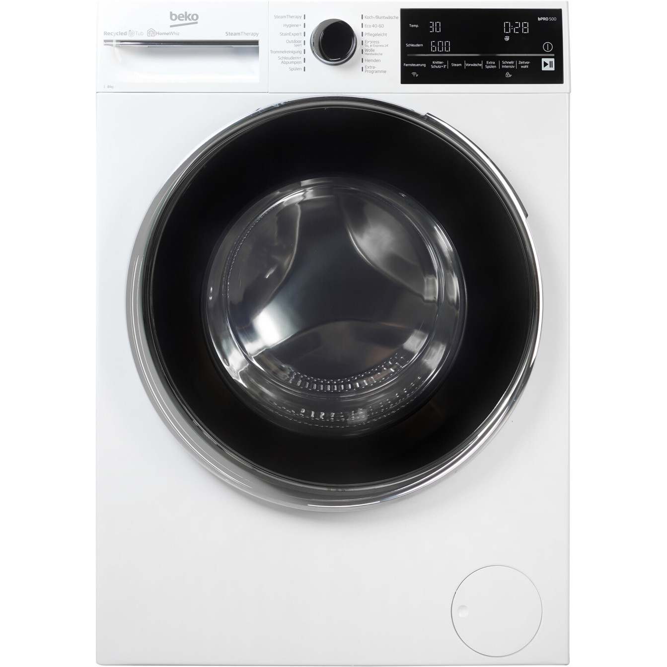 Beko B5WFT78410W Waschmaschine mit WiFi und 8 kg Trommelvolumen Beko B5WFT78410W Waschmaschine mit WiFi und 8 kg Trommelvolumen