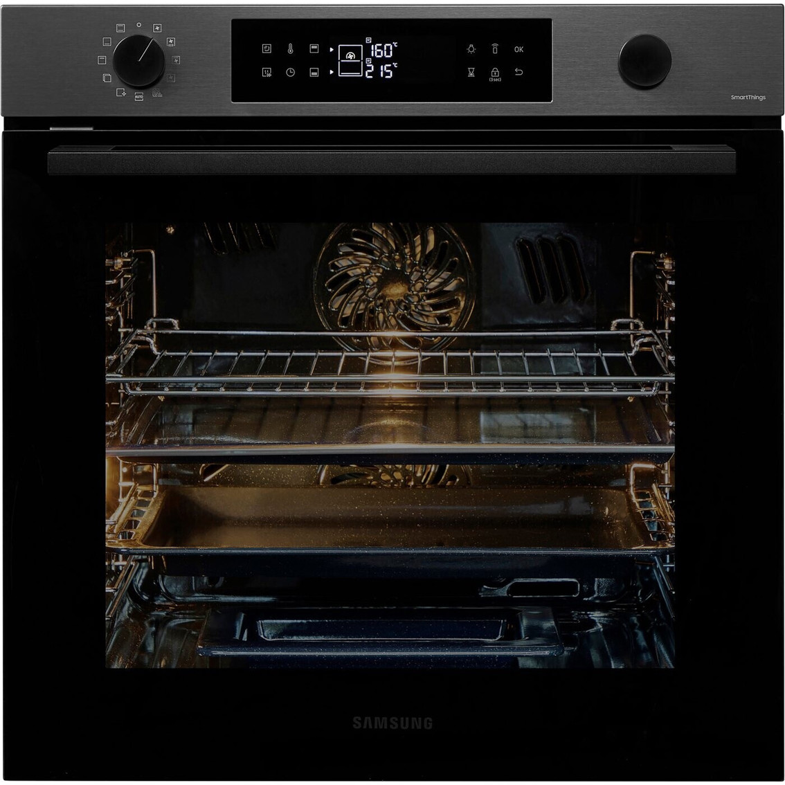 Samsung 4-Funktionen Einbaubackofen NV7B44503DB