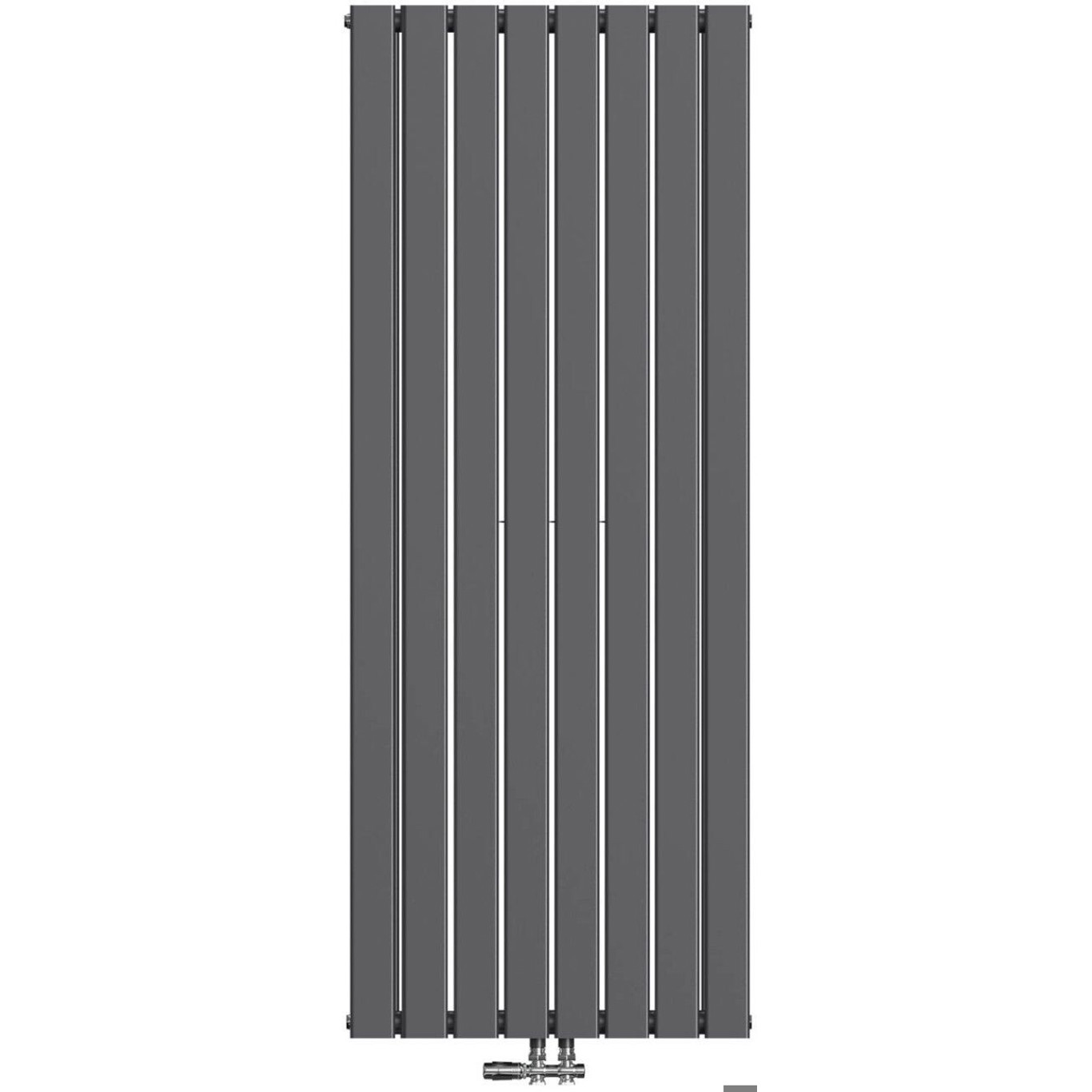 EMKE Flachheizkörper 160x62 cm, 1988W, Doppellagig, Anthrazit EMKE Flachheizkörper 160x62 cm, 1988W, Doppellagig, Anthrazit