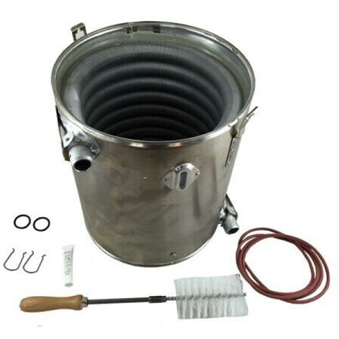 Wolf Heizwasserwärmetauscher D 300 für CGB-35/50 - Hochwertiges Heizungszubehör (8611170)