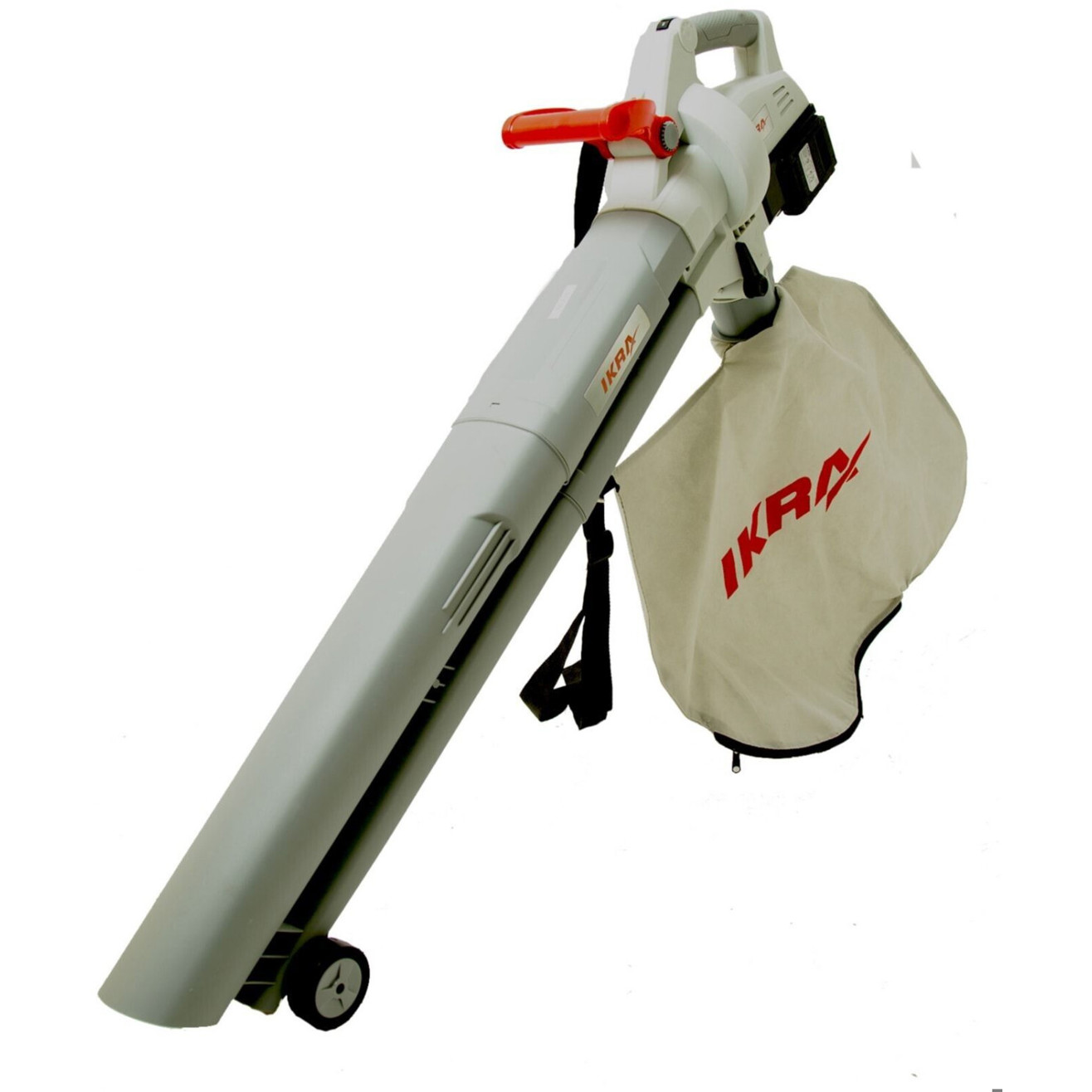 Ikra Elektro-Laubsauger & Bläser ICBV 2/20 - 2 x 20 V Akku + Doppelschnellader Ikra Elektro-Laubsauger & Bläser ICBV 2/20 - 2 x 20 V Akku + Doppelschnellader