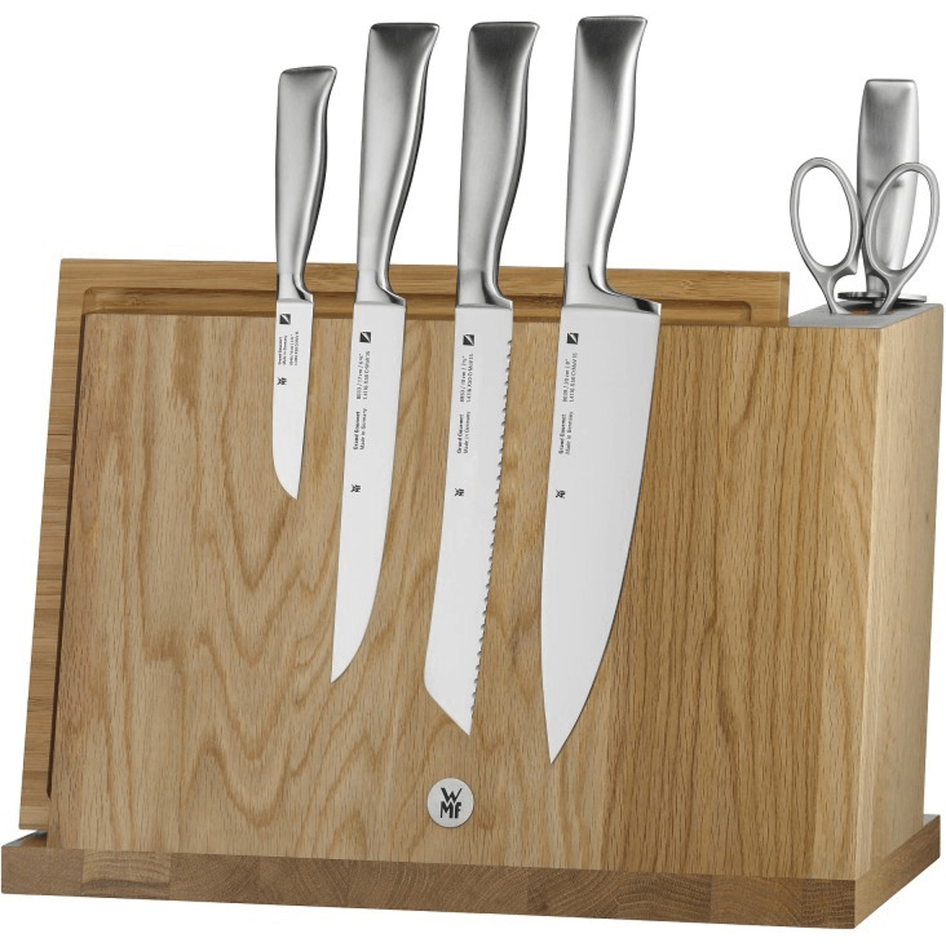 WMF Grand Gourmet 8tlg. Messerblock mit Schneidbrett WMF Grand Gourmet 8tlg. Messerblock mit Schneidbrett