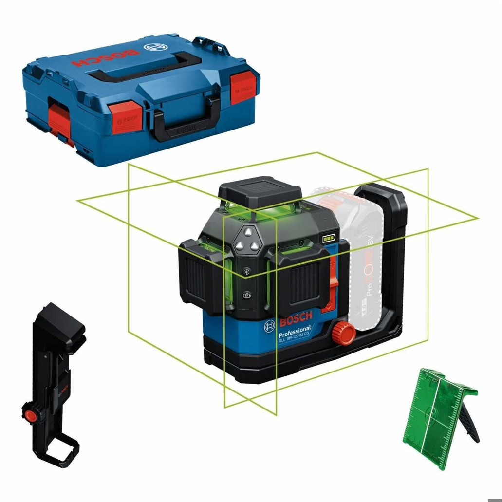 Bosch GLL 18V-120-33 Baulaser - Präzise Linienprojektion für Profis Bosch GLL 18V-120-33 Baulaser - Präzise Linienprojektion für Profis