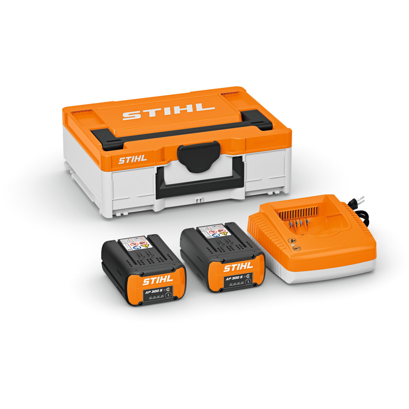 Stihl Akku-Box S für Gartengeräte (inkl. 2x AP 300 & AL 500) Stihl Akku-Box S für Gartengeräte (inkl. 2x AP 300 & AL 500)