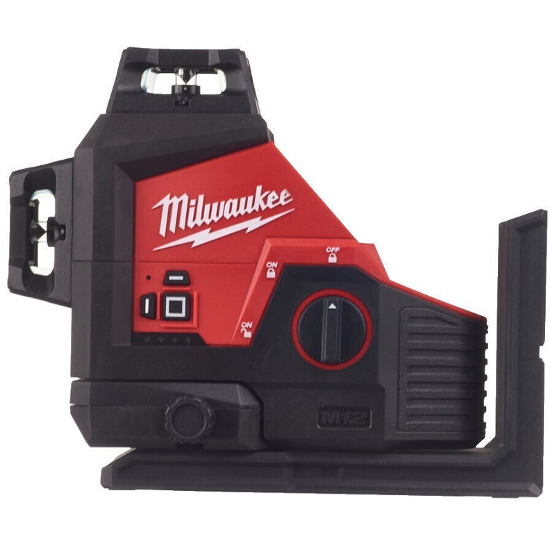 Milwaukee M12 3PL-401C Baulaser (4933478102) - Präzise Messungen für Profis Milwaukee M12 3PL-401C Baulaser (4933478102) - Präzise Messungen für Profis