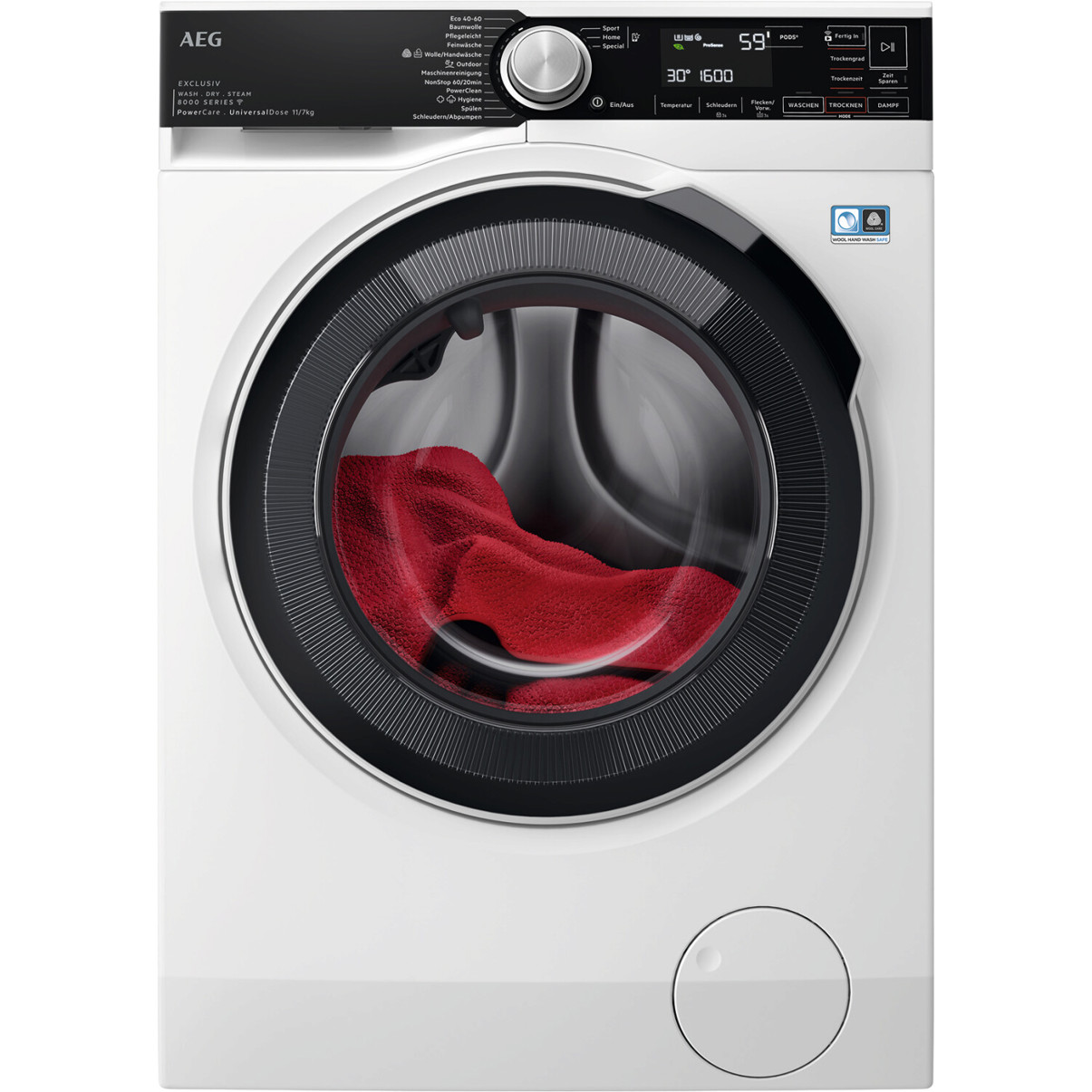 AEG LWR8E80619 Waschtrockner - Kompakte All-in-One-Lösung für Ihre Wäsche AEG LWR8E80619 Waschtrockner - Kompakte All-in-One-Lösung für Ihre Wäsche