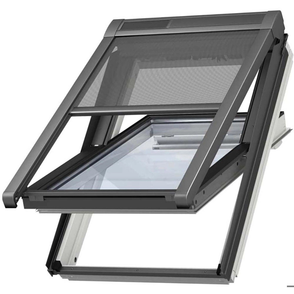 Velux Solar Markise MSL SK06 5060S - Uni Schwarz - 114x118 cm (Rollos)