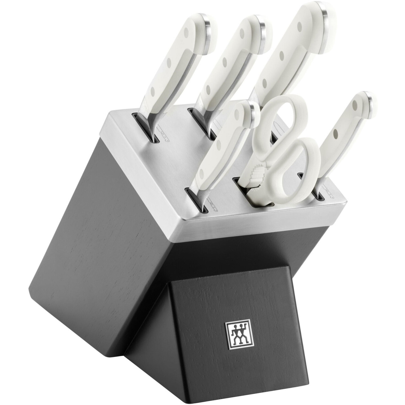 ZWILLING Pro le blanc Selbstschärfer Messerblock - 7-teiliges Set ZWILLING Pro le blanc Selbstschärfer Messerblock - 7-teiliges Set