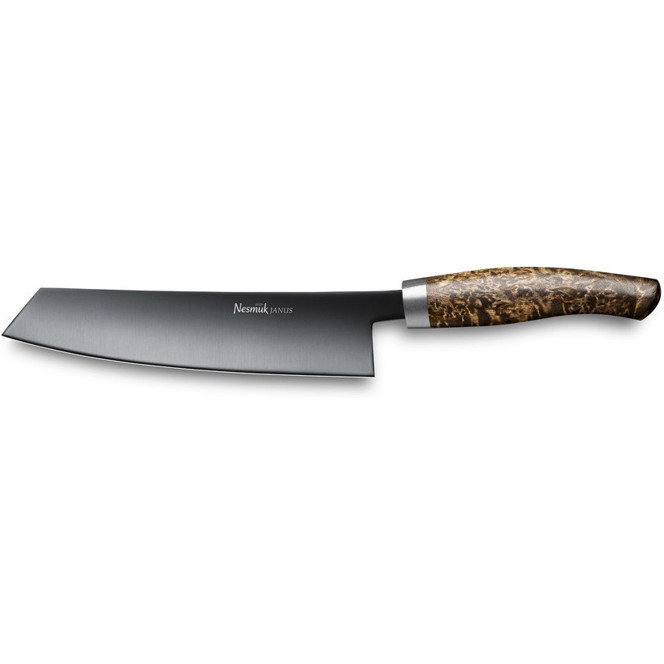 Nesmuk Janus Kochmesser 18 cm – Maserbirke Nesmuk Janus Kochmesser 18 cm – Maserbirke
