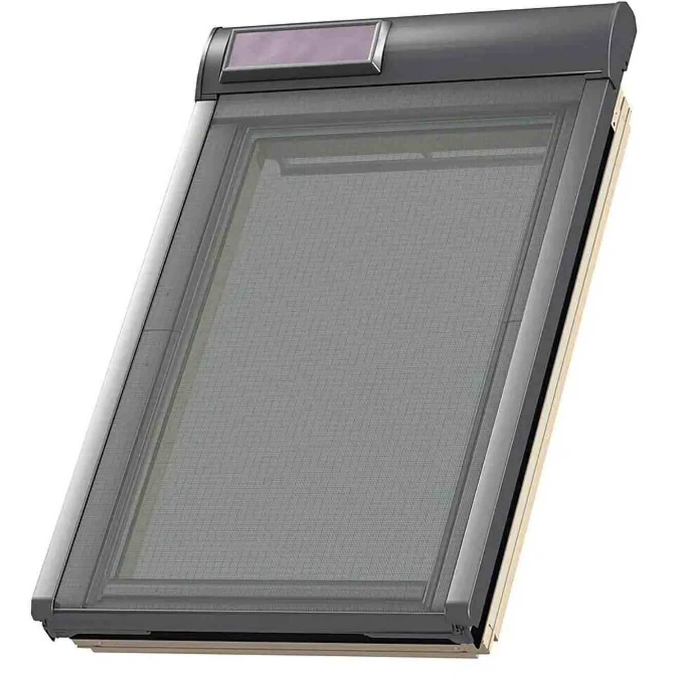 Velux Solar-Markise MSL MK08 - Uni Schwarz, 78x140 cm - Premium Rollos