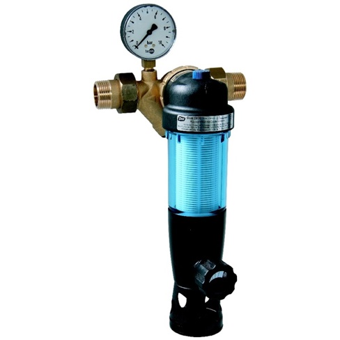 Duo DFR Rückspülfilter & Druckminderer DN 25 1" Click-Fix-System
