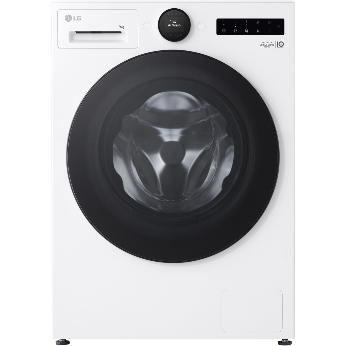 LG F4WX809YC - Frontlader Waschmaschine mit 9 kg Kapazität und 1400 U/min