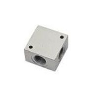 Ventilverteiler aus eloxiertem Aluminium - 1 x G3/8 Buchse, 1 x G-3/8-Buchse | ATEX-zertifiziert | PED 97/23/EC
