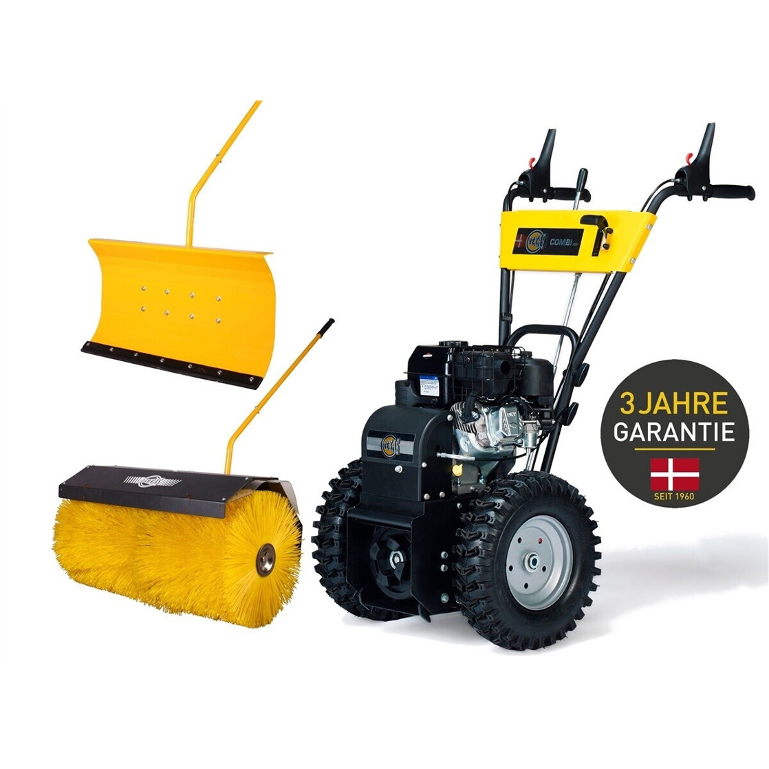 Texas Combi 800TGE Kehrmaschine Set 3-in-1