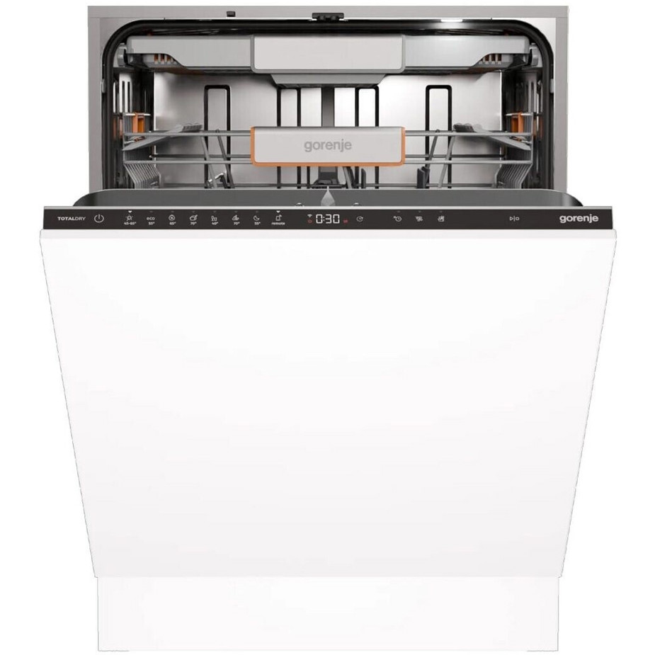 Gorenje GV673A65 Geschirrspüler - Energieeffizienzklasse A+, 13 Maßgedecke, Edelstahl-Design