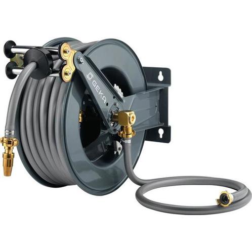 Schlauchaufroller PA30SK - Anschlussgewinde 33,25mm G1 AG Zoll, pulverbeschichtet Schlauchaufroller PA30SK - Anschlussgewinde 33,25mm G1 AG Zoll, pulverbeschichtet