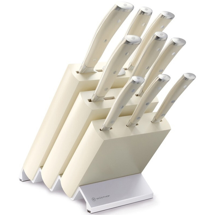 Wüsthof Classic Ikon Crème 9-teiliges Messerset im Messerblock (1090470901) Wüsthof Classic Ikon Crème 9-teiliges Messerset im Messerblock (1090470901)
