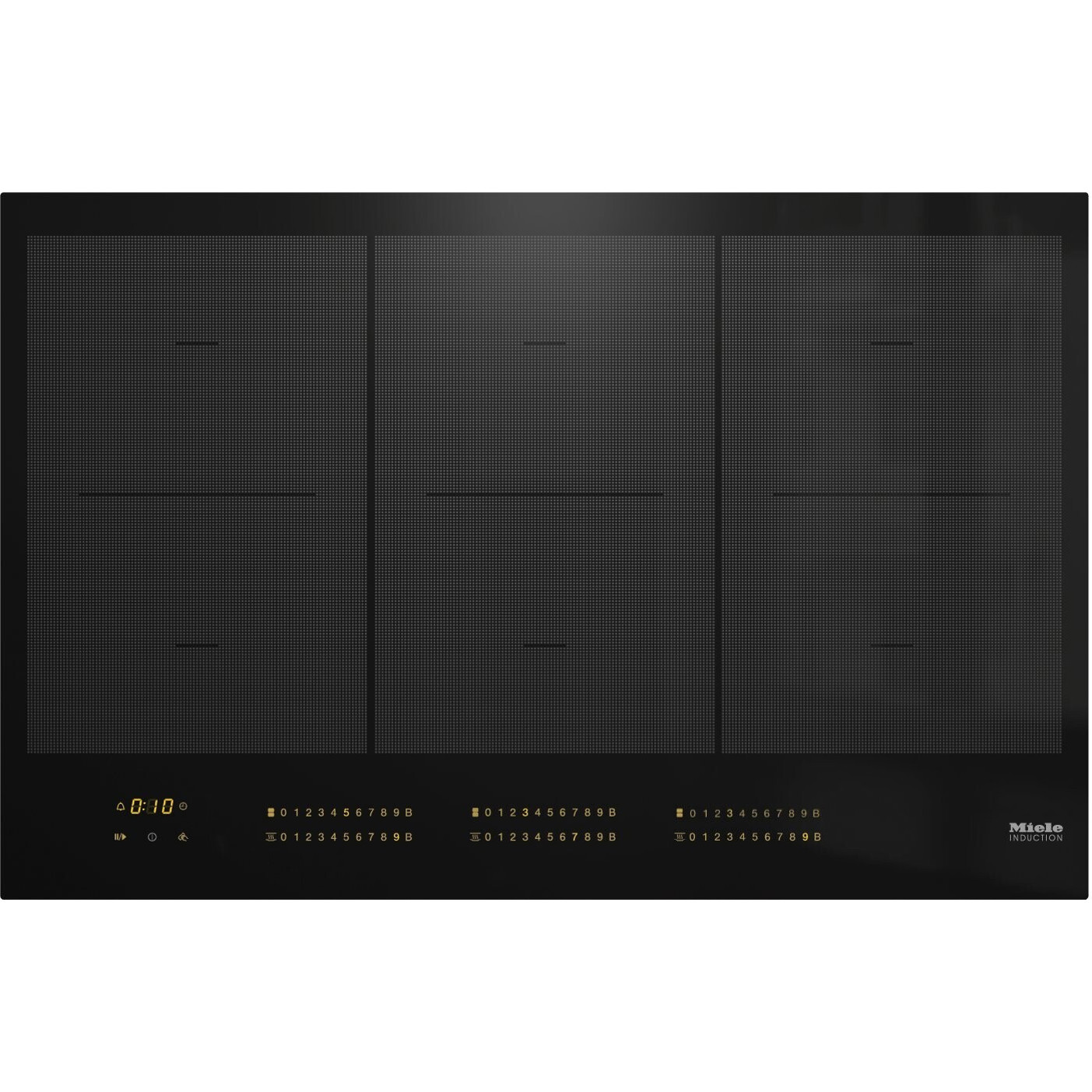 Miele KM 7575 FL Induktionskochfeld - 5 Kochzonen, Flächeninduktion