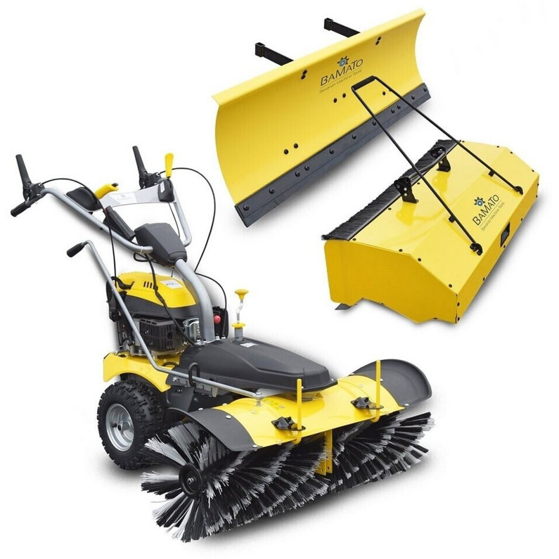 BAMATO KEM-1000 Kehrmaschine mit Sammelbehälter