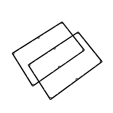Silikondichtung 274 mm - Schwarz - Für Serie 1550J & 1550JSGASKET Silikondichtung 274 mm - Schwarz - Für Serie 1550J & 1550JSGASKET