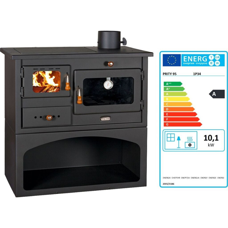 Prity Mia 1P34 Küchenofen - Effiziente Wärme für Ihr Zuhause