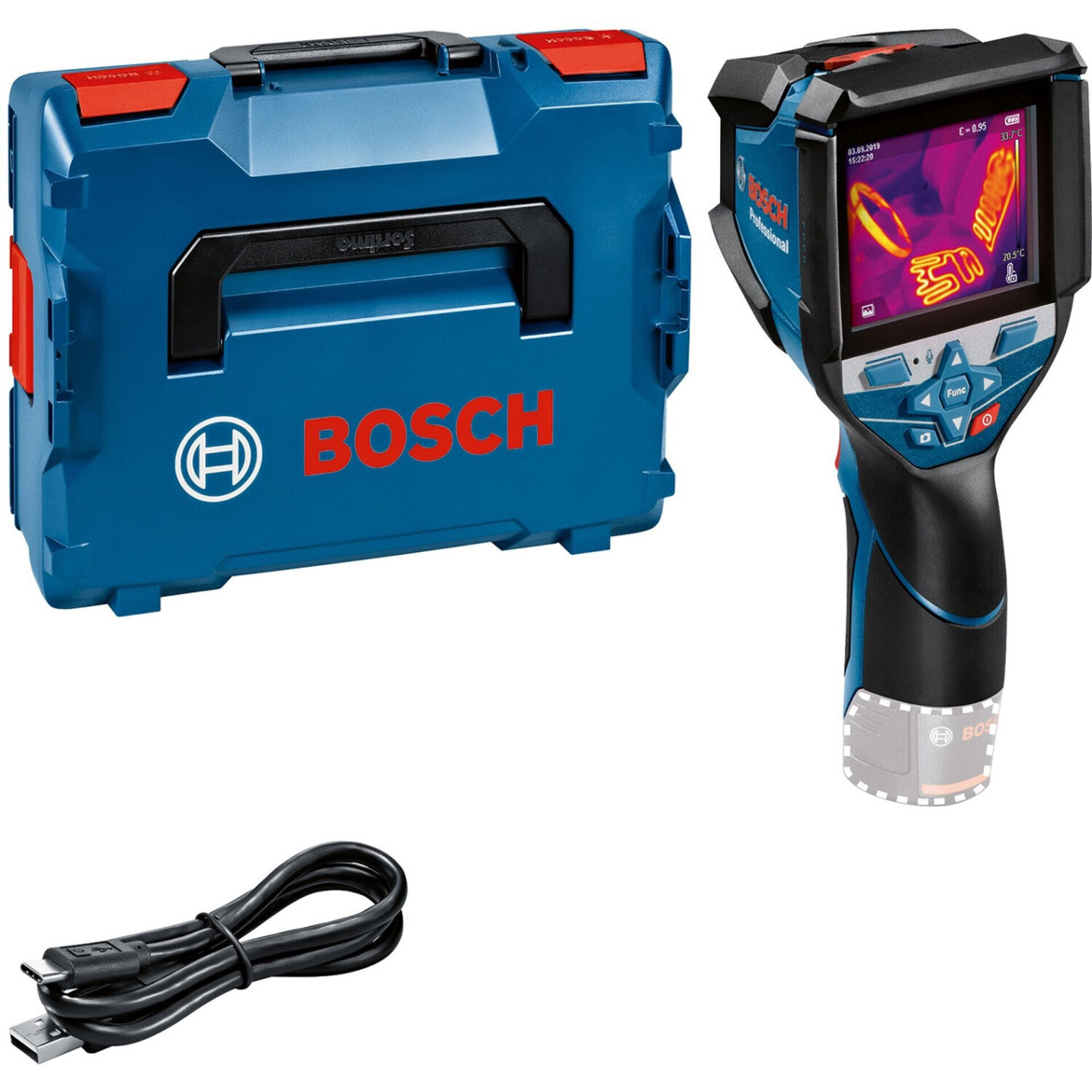 Bosch GTC 600 C Ortungsgerät (0601083508) Bosch GTC 600 C Ortungsgerät (0601083508)