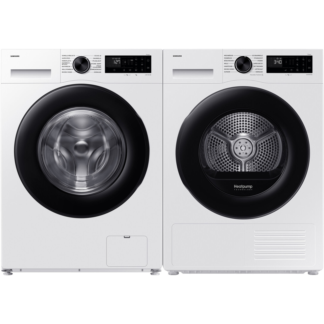 Samsung DV9EDG52A Wäschetrockner - Energy Efficient, 9 kg Kapazität, Ideal für Familien