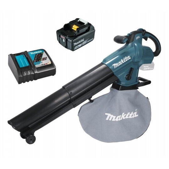 Makita DUB187RT Laubsauger mit BL1850B Akku und DC18RC Ladegerät Makita DUB187RT Laubsauger mit BL1850B Akku und DC18RC Ladegerät