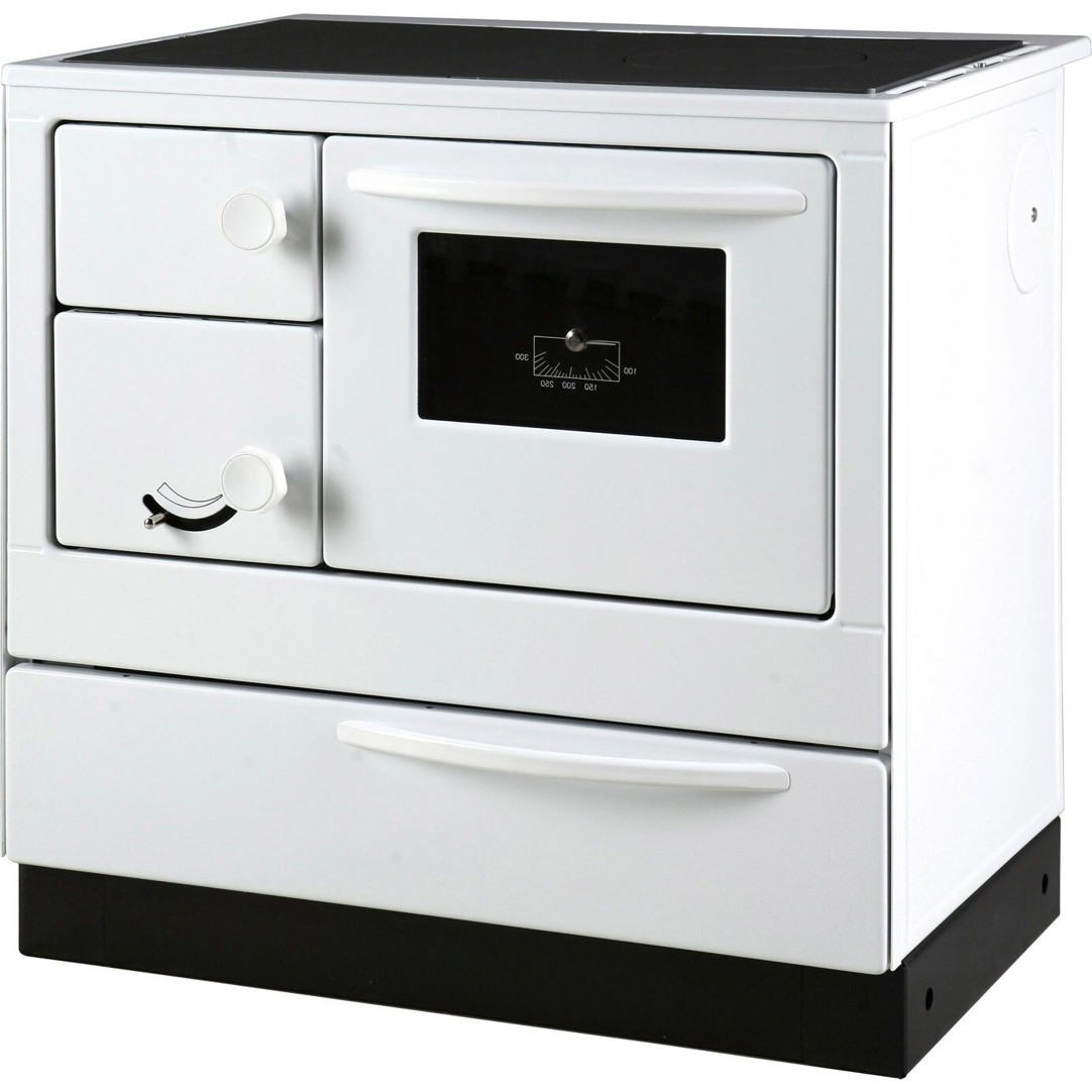 Thorma Ökonom 85 de Luxe - Weißer Küchenofen