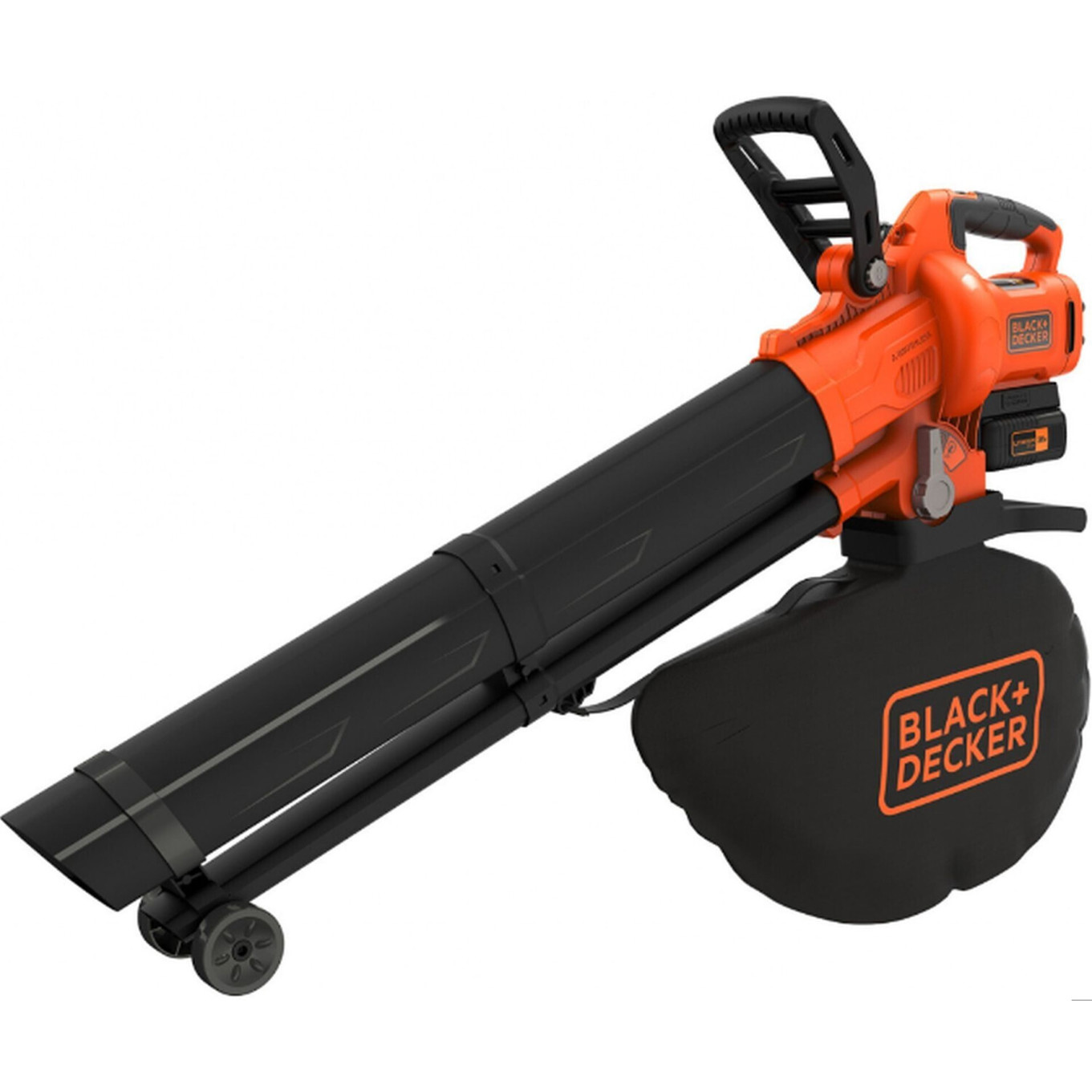 Black & Decker BCBLV3625L1 Laubsauger - Leistungsstarker, kabelloser Laubsauger für effektive Gartenpflege