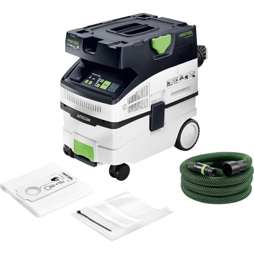 Festool CLEANTEC CTL MIDI I AC - Hochleistungs-Industriestaubsauger