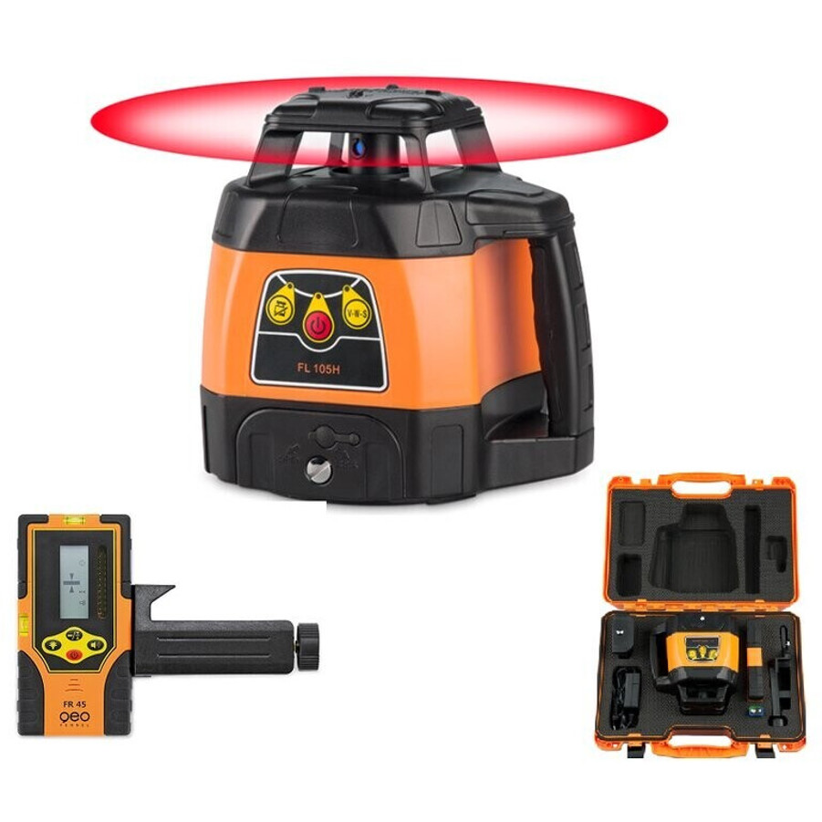 Geo Fennel FL 105H Baulaser Set mit FR 45 Geo Fennel FL 105H Baulaser Set mit FR 45