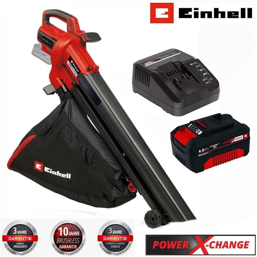 Einhell VENTURRO 18/210 18V Akku-Laubsauger mit 4.0 Ah Ladegerät Einhell VENTURRO 18/210 18V Akku-Laubsauger mit 4.0 Ah Ladegerät