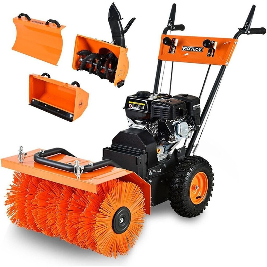 FUXTEC FX-KM196 Kehrmaschinen Set - Professionelle Reinigungslösung