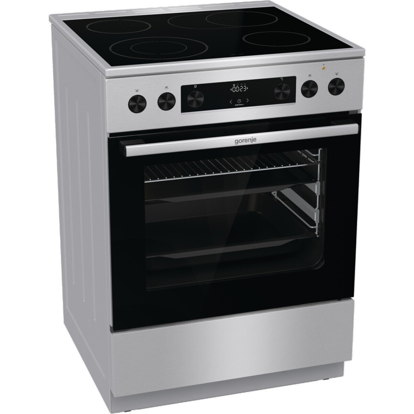 Gorenje GECS6C70XPA 60 cm Einbauherd mit Cerankochfeld und Multifunktionsofen Gorenje GECS6C70XPA 60 cm Einbauherd mit Cerankochfeld und Multifunktionsofen