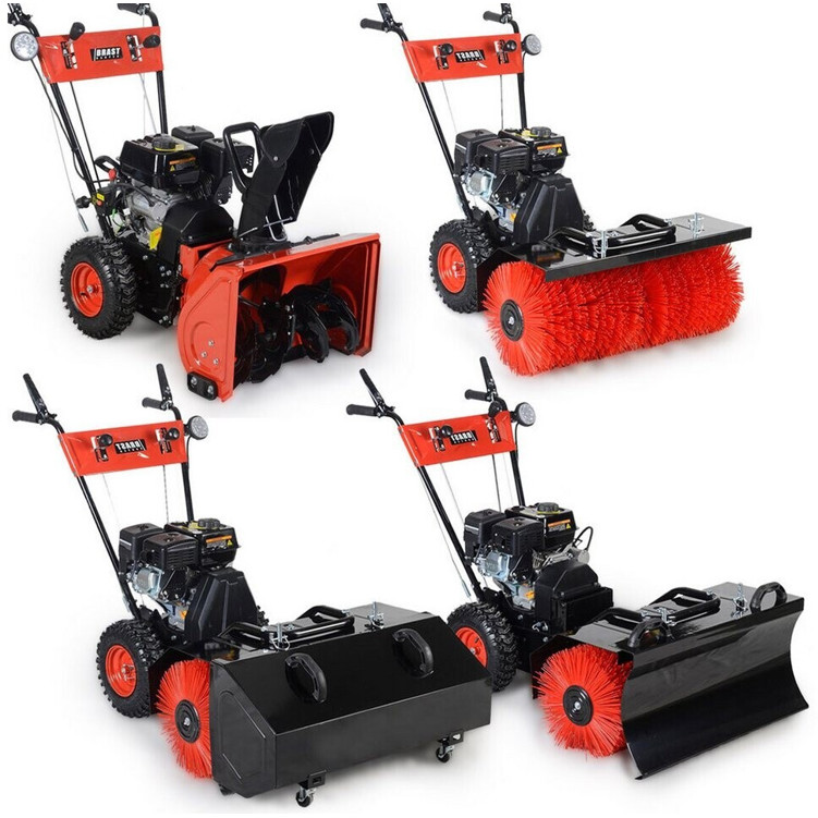 Brast Benzin Kehrmaschine 4,8 kW (6,5 PS) - 80 cm Arbeitsbreite