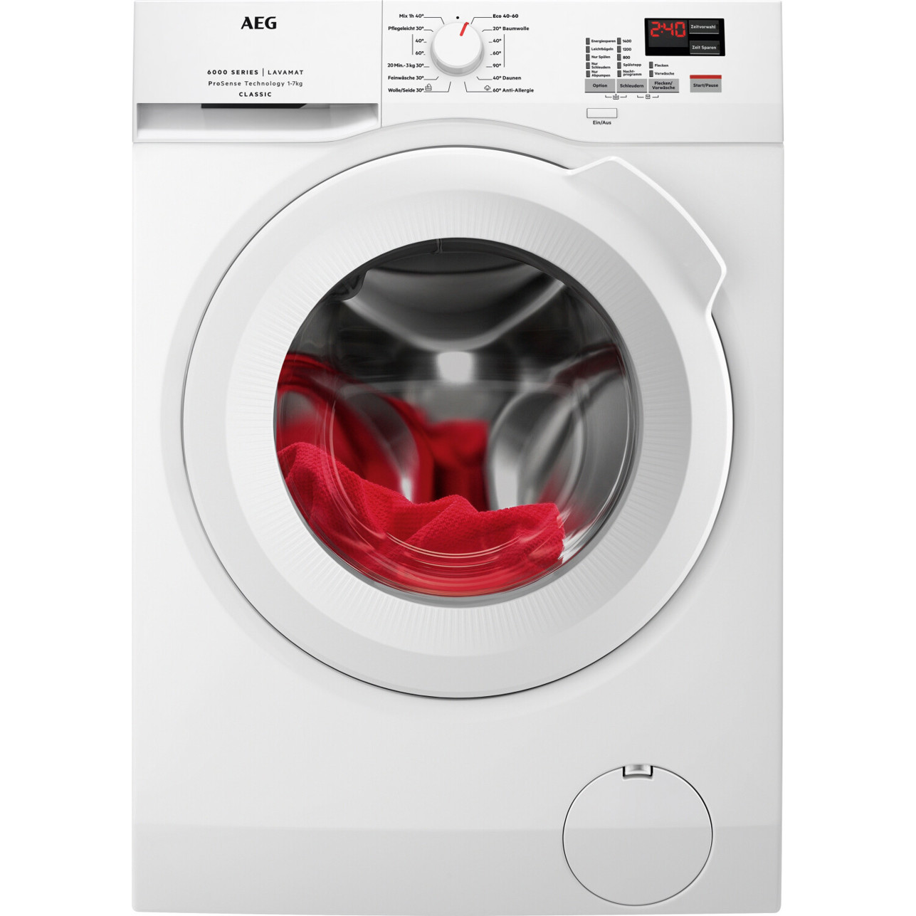 AEG L6FBC41478 - Frontlader Waschmaschine mit 1400 U/min, Energieeffizienzklasse A+++