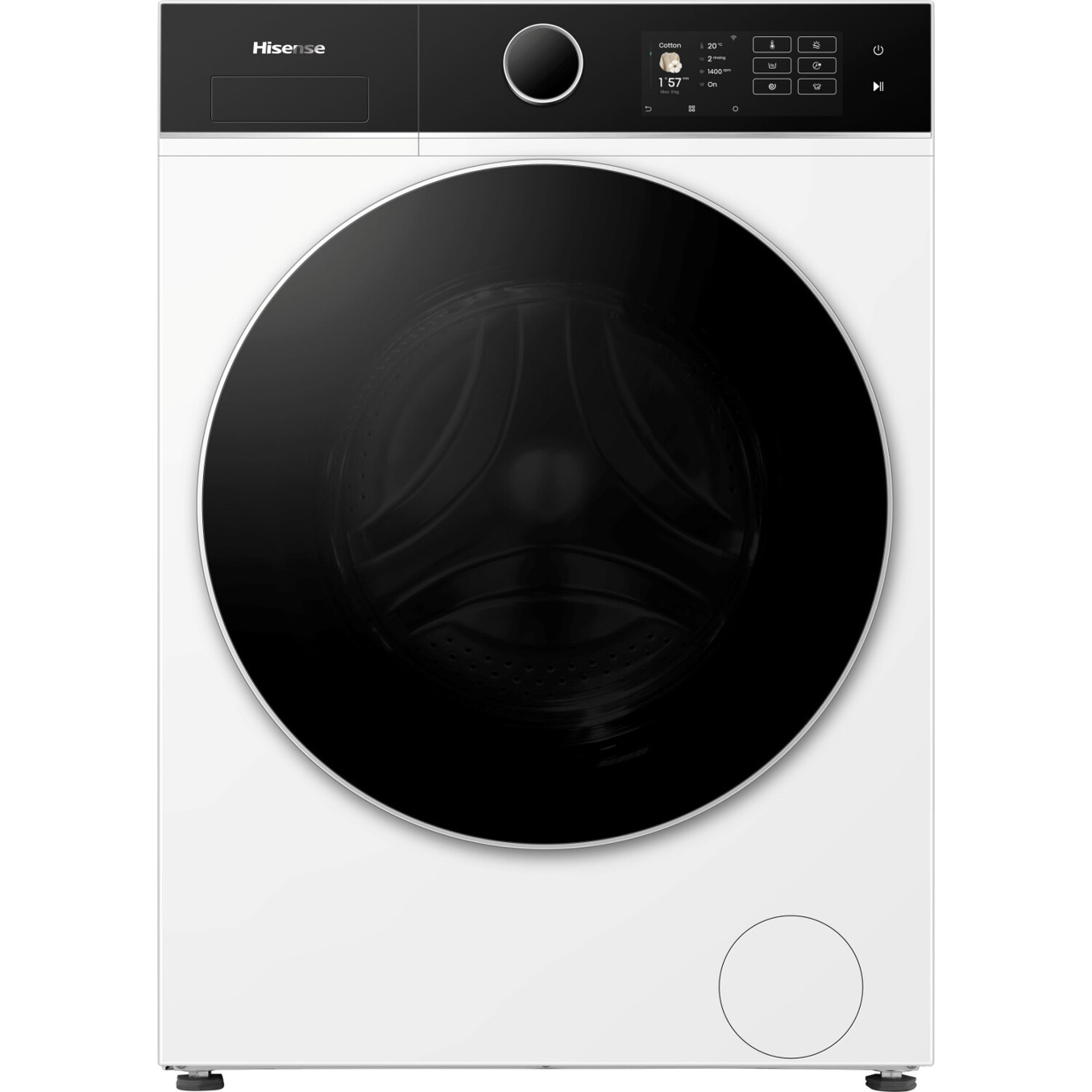 Hisense WD5I8043BWF Waschtrockner 2-in-1 mit Energieeffizienz A