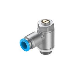 Drosselventil G 1/4" / QS-8 | 20kPa - 1MPa | 475L/min | Schlitzschraube