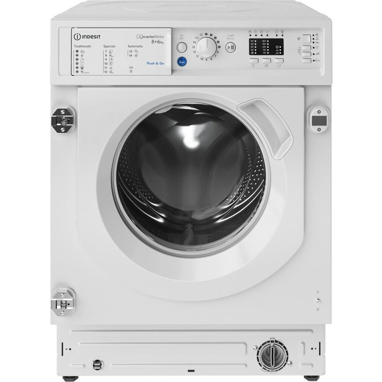 Indesit BIWDIL861485EU Waschtrockner 8 kg mit integrierter Waschmaschine