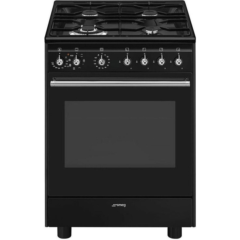 Smeg CX61GMBL - Eleganter Gasherd mit vielseitigen Funktionen