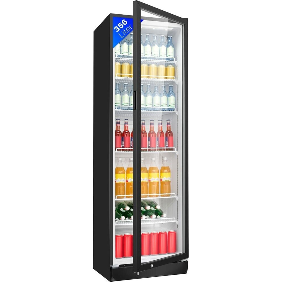 Bomann KSG 7351 - Schwarzer Kühlschrank mit modernem Design