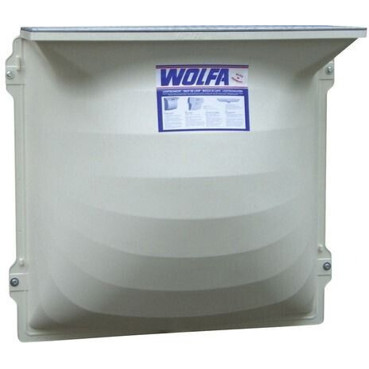 Wolfa Verstärkter Lichtschacht - 151 x 121 x 60 cm ohne Gitterrost