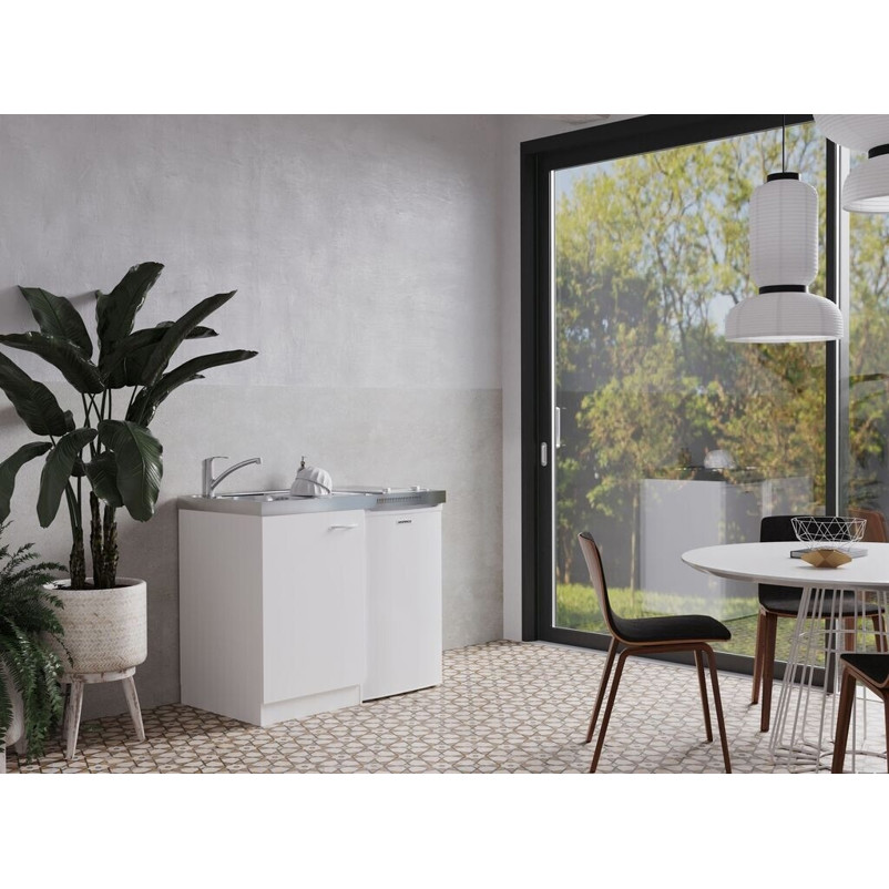 Respekta MK 100 WCS - Kompaktküche mit modernen Funktionen