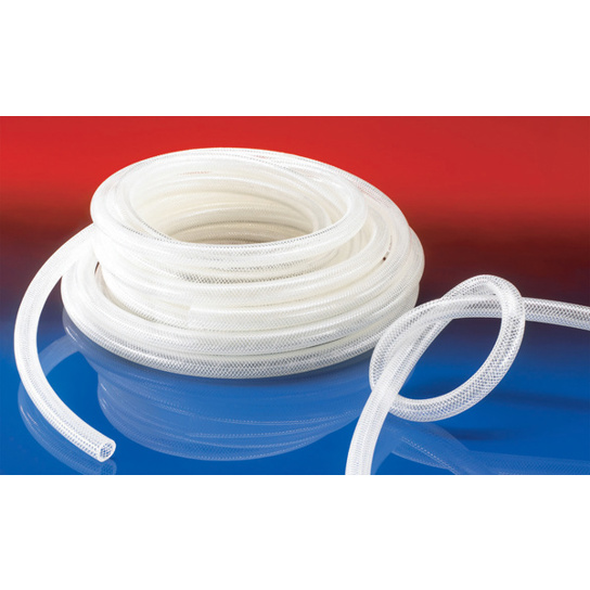 Hoch abriebfester PU-Lebensmittelschlauch | Gewebeverstärkt | Ø 13mm, L: 50m