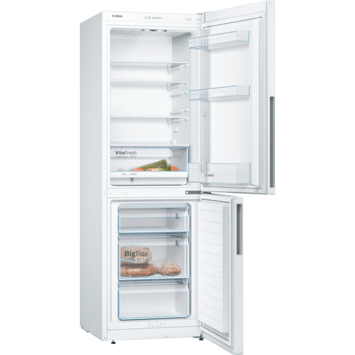 Bosch KGV332WEA Kühlschrank mit Gefrierfach - Energiesparend & Platzsparend